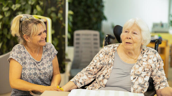 Zufriedenheit der Bewohnerinnen und Bewohner