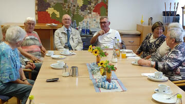 Oberbürgermeister besucht Senioren-Stammtisch